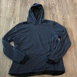 Men’s Long Sleeve Hooded Shirt